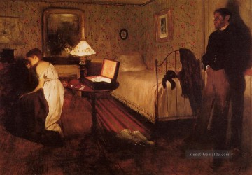  Impressionismus Kunst - Innen aka The Rape impressionismus Ballett Tänzerin Edgar Degas